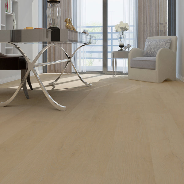 Serenity Oak 5mm - Glue Down Luxury Vinyl Tile (LVT) 9″ x 61″, 22MIL Wear Layer, Wood Look