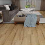 Charger l'image dans la visionneuse de galerie, Malibu Wide Plank French Oak Fortuna 22 MIL x 7.17 in. W. Rigid Core Waterproof Vinyl Flooring (19.12 sq.ft./case)