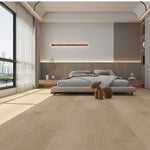 Load image into Gallery viewer, Harmony Oak 5mm - Glue Down Luxury Vinyl Tile (LVT) 9″ x 61″, 22MIL Wear Layer, Wood Grain, UV Anti-Scratch Coating