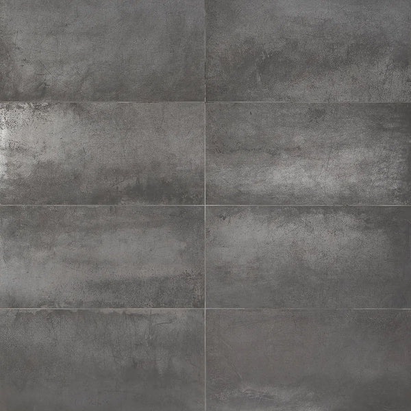 Fuse 12" x 24" Porcelain Metallic Look Wall & Floor Tile (13.56 sq. ft./box)