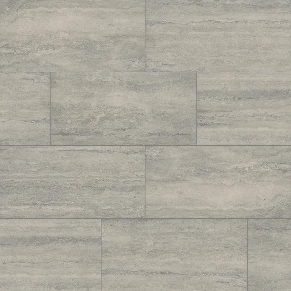 Linden 12 in. x 24 in. Matte Porcelain Travertine Look Floor and Wall Tile