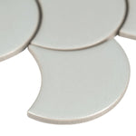 Load image into Gallery viewer, Lume Grey Scale 10 in. x 13 in. Glossy Porcelain Mosaic Floor and Wall Tile