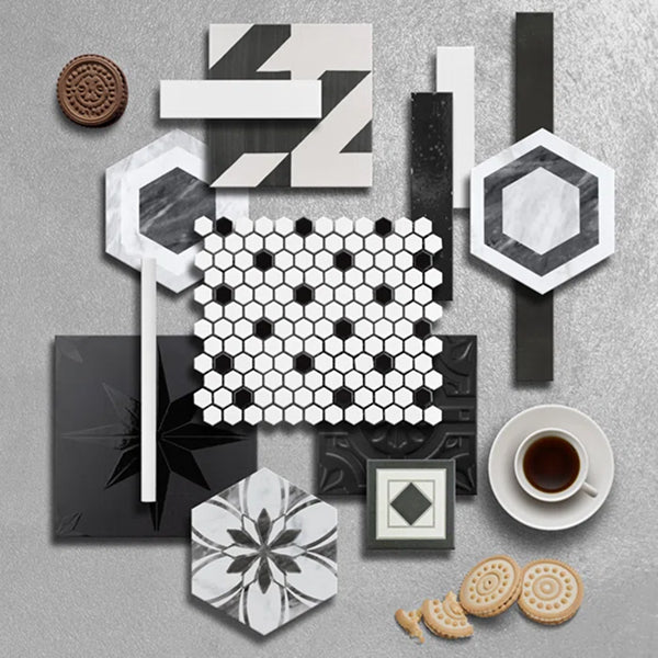 Madison 1" x 1" Porcelain Honeycomb Wall & Floor Tile