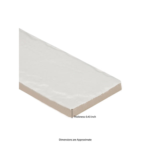Montello 2 in. x 10 in. Matte Porcelain Brick Look Floor and Wall Tile