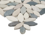 Charger l'image dans la visionneuse de galerie, Picturesque Flower 11.81 in. x 11.81 in. Natural Stone Floor and Wall Mosaic Tile (0.97 Sq. Ft. / Each)