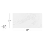 Charger l'image dans la visionneuse de galerie, Praia 24 in. x 48 in. Matte Porcelain Stone Look Floor and Wall Tile