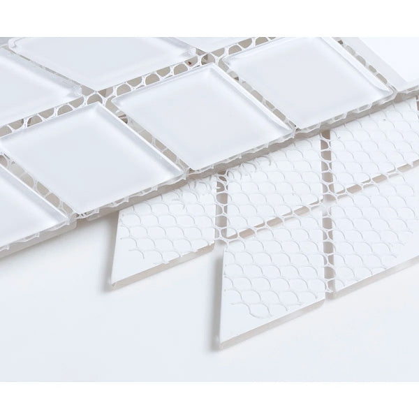 Quality Value Series 1" x 2" Straight Edge Glass Mosaic Tile