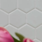 Load image into Gallery viewer, Retro Hexo Lume Grey Hexagon 11 in. x 13 in. Matte Porcelain Mosaic Floor and Wall Tile