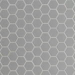 Load image into Gallery viewer, Retro Hexo Lume Grey Hexagon 11 in. x 13 in. Matte Porcelain Mosaic Floor and Wall Tile