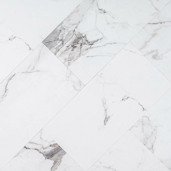 Tropez 12 in. x 24 in. 5mm 12mil Waterproof Rigid Core Luxury Vinyl Tile Flooring