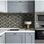 Load image into Gallery viewer, Twilight Aluminium Chevron Mosaic Tile
