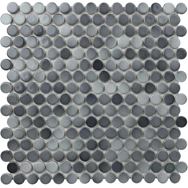 Value Series 0.8" x 0.8" Porcelain Penny Round Mosaic Wall & Floor Tile