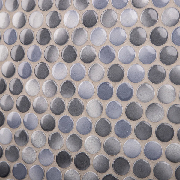 Value Series 0.8" x 0.8" Porcelain Penny Round Mosaic Wall & Floor Tile