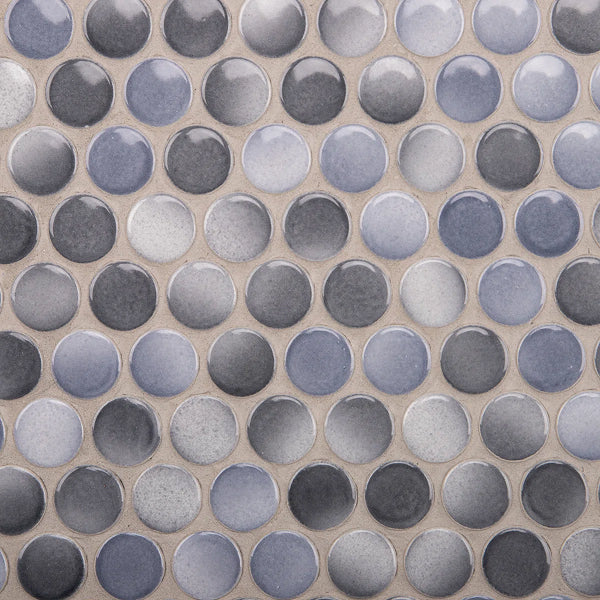 Value Series 0.8" x 0.8" Porcelain Penny Round Mosaic Wall & Floor Tile