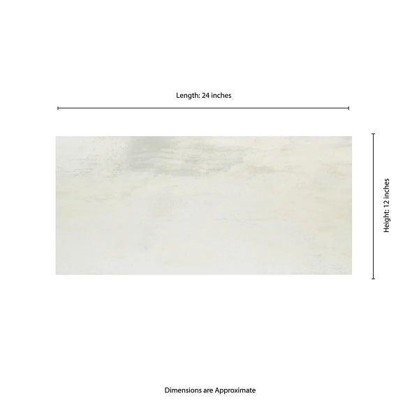 Vante 12 in. x 24 in. Matte Porcelain Metallic Look Floor and Wall Tile