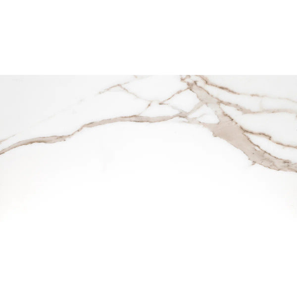 Velluto 12" x 24" Matte Porcelain Marble Look Floor and Wall Tile