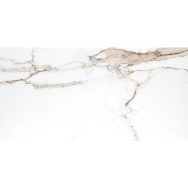 Velluto 12" x 24" Matte Porcelain Marble Look Floor and Wall Tile