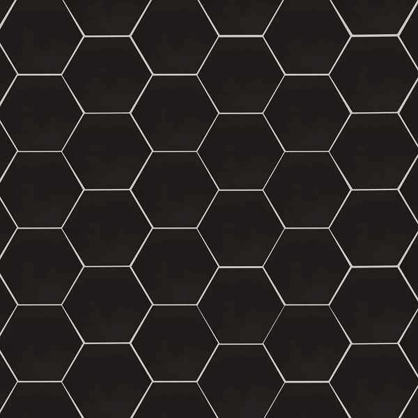 Voyage 9 in. x 10 in. Matte Porcelain Hexagon Floor and Wall Tile
