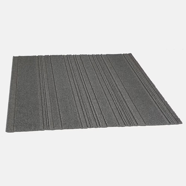 Foss Floors Barcode N66 Sky Grey 24-inch x 24-inch Carpet Tiles (15 Tiles / Case)