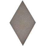 Load image into Gallery viewer, Merola Tile Rhombus Dark Grey 5-1/2-inch x 9-1/2-inch Semi-Gloss Porcelain Floor and Wall Tile (11.68 sq. ft. / case)