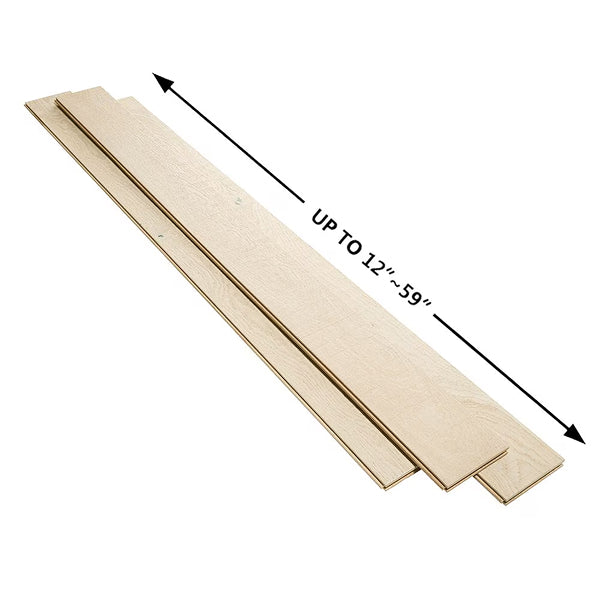 French Oak Light House solid hardwood flooring with distressed matte finish in white