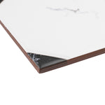 Load image into Gallery viewer, Merola Tile Betera Blanco Porcelain Tile – 0.31 inch Thick, 13.13 inch x 13.13 inch, 10.98 sq.ft/Case – Matte Glazed Marble Look Finish