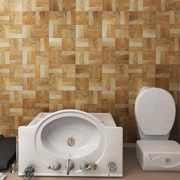 Merola Tile Alabama Natural 12 inch x 12 inch Ceramic Floor and Wall Tile – 26.05 Sq. Ft. Coverage per Case