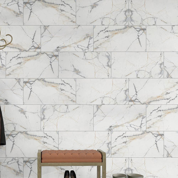 MSI Ader Tegal 24 inch x 48 inch Polished Porcelain Floor and Wall Tile – 16 sq.ft. per Case