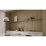 Charger l'image dans la visionneuse de galerie, Anatolia 16 inch x 36 inch Sienna Oak Fluted Matte Rectified Ceramic Wall Tile – 7.75 sq.ft./case Textured Wood Look