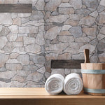 Load image into Gallery viewer, Merola Tile Masia Andorra Gris 10.38 inch x 18.75 inch Ceramic Wall Tile 10.88 sq ft/case – Matte Stone Look Finish