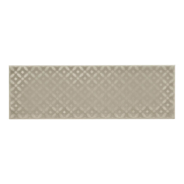 Metrola 3D Mix 4 in. x 12 in. Glossy Ceramic Subway Wall Tile