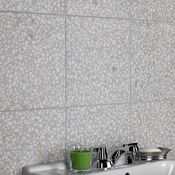 Merola Tile Farnese Amalfi Humo Porcelain Tile 11.5 inch x 11.5 inch 10.55 sq. ft./case Matte Textured Stone Look Finish