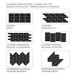 Charger l'image dans la visionneuse de galerie, Anatolia Aura Moss Glossy Pressed Ceramic Wall Tile 0.34 inch Thick 2.95 inch W 10.66 sq ft/case