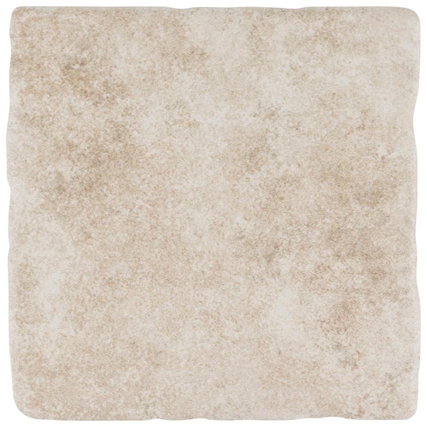 Merola Tile Costa Arena Ceramic Floor and Wall Tile 7.75 inch Width 7.75 inch Length 11.11 sq ft/case Matte Textured Finish