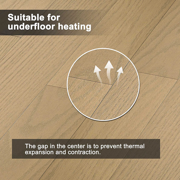 Dark Oak 0.59 Inch T x 35.83 Inch L x 4.92 Inch W Tongue and Groove Engineered Hardwood Flooring (2.45 Sq. Ft. / 2-Pack) (Set of 2)