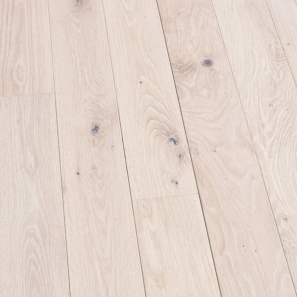Malibu Wide Plank French Oak Doran solid hardwood flooring with matte finish