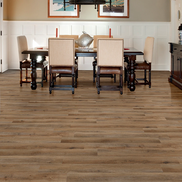 Plancher de vinyle de luxe Centennial Heirloom Oak de 6 po x 48 po de MSI Stone ULC (36 pi²/boîte)