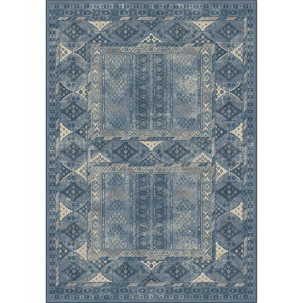Juno Timeless Rockaway Blue 5 ft. 3 in. x 7 ft. 6 in. Indoor Area Rug