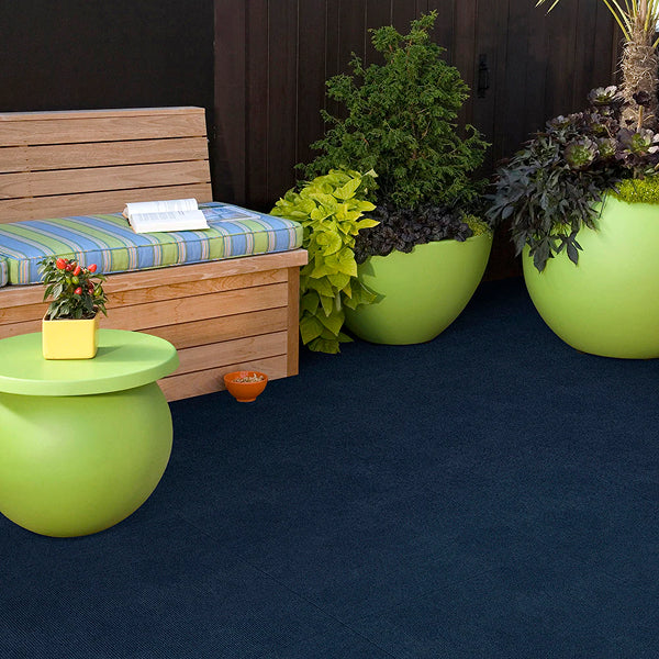 Dalles de moquette Foss Floors Hobnail N11 Heather Green 18 po x 18 po (10 dalles/boîte) (Copie)