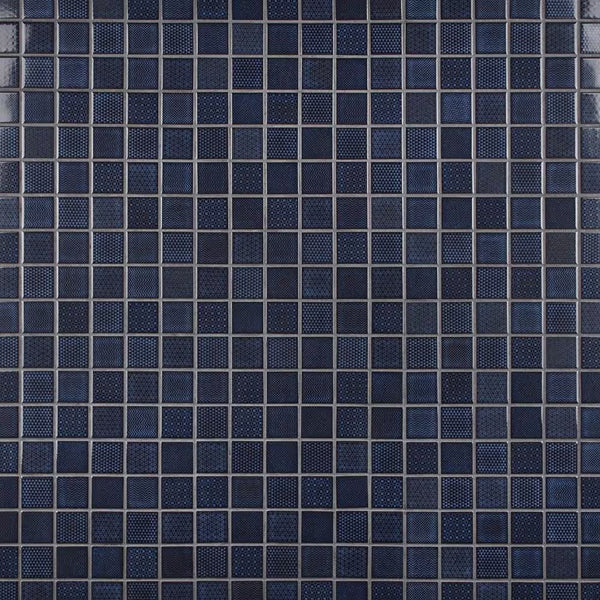 Merola Tile Celadon Royal Porcelain Mosaic Tile Sample 0.26 inch Thick 11.63 inch x 11.63 inch Glossy