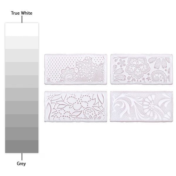 Merola Tile Antic Feelings Milk 3 inch x 6 inch Ceramic Wall Tile – 4 sq.ft./case Glossy Patterned Finish