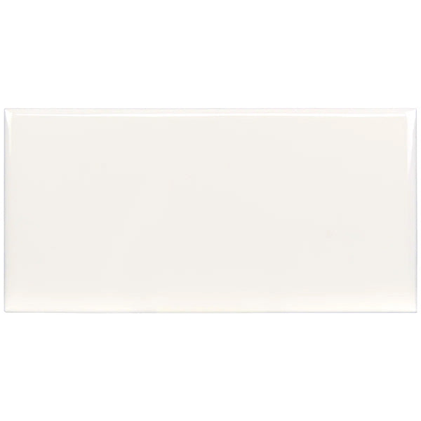 Segment 3 in. x 6 in. Glossy Ceramic Subway Wall Tile