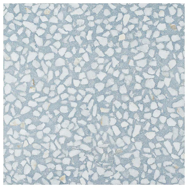 Merola Tile Farnese Amalfi Azul Porcelain Tile 11.5 inch x 11.5 inch 10.55 sq. ft./case Matte Textured Stone Look Finish