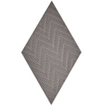 Load image into Gallery viewer, Merola Tile Rhombus Dark Grey 5-1/2-inch x 9-1/2-inch Semi-Gloss Porcelain Floor and Wall Tile (11.68 sq. ft. / case)