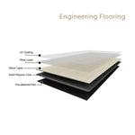 Load image into Gallery viewer, Hayes 7 In. X 48 In. 12mil 5mm Waterproof Rigid Core Luxury Vinyl Plank Flooring
