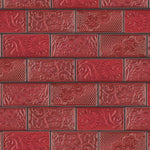 Load image into Gallery viewer, Merola Tile Antic Feelings Red Moon 3 inch x 6 inch Ceramic Wall Tile – 4 sq.ft./case Glossy Patterned Finish