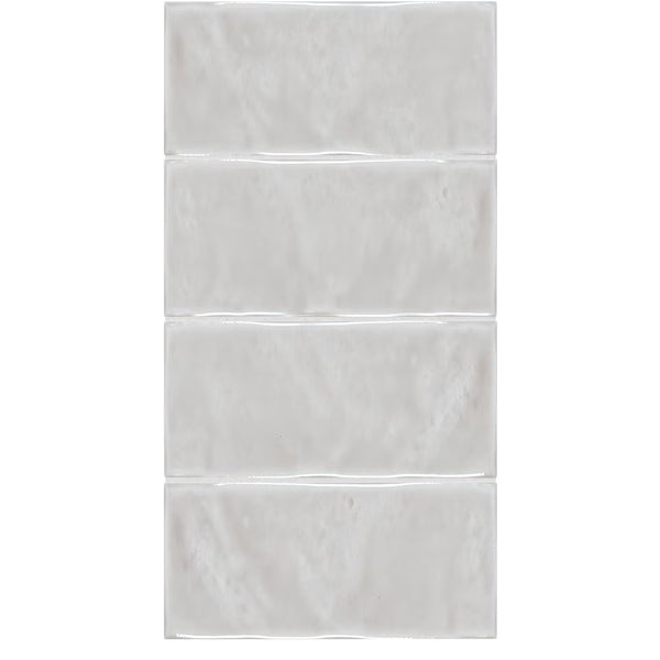 Carreaux muraux en céramique pressée brillante Artisan Fog de 3 po x 6 po d'Anatolia (10,66 pi²/caisse)
