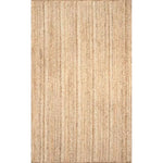 Load image into Gallery viewer, nuLOOM Hand Woven Rigo Jute Natural 4 ft. x 4 ft. Indoor Square Rug
