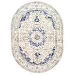 Load image into Gallery viewer, nuLOOM Vintage Lindsay Persian Blue 3 ft. x 5 ft. Oval Indoor Rug
