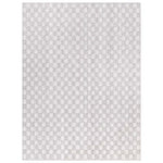 Charger l&#39;image dans la visionneuse de galerie, Tapis d&#39;intérieur StyleWell Soft Checkers gris 1,5 m x 2,1 m
